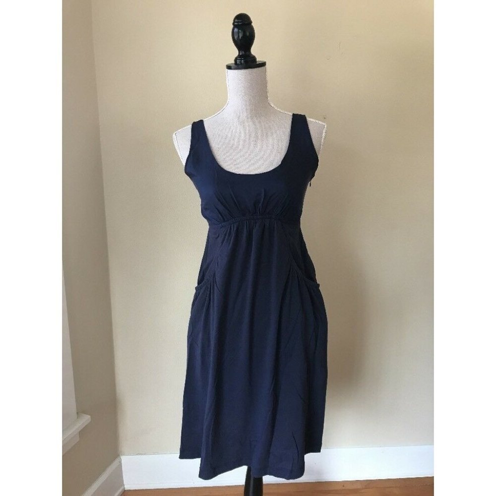 Theory Blue Aimee List Pocket Dress Size 4